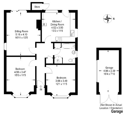 floor plan of large property